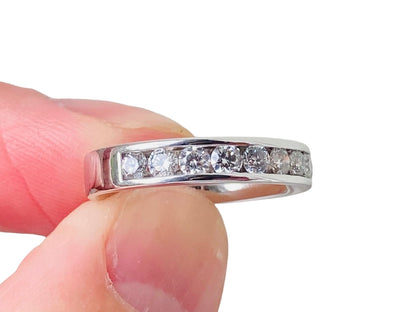 18ct Gold Nine-Stone Diamond Ring