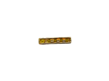 9ct Gold Yellow Sapphire Pendant