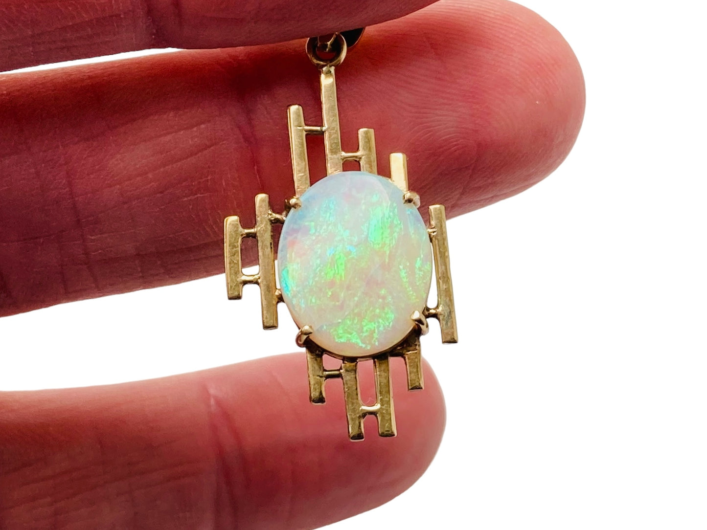 14ct Gold Opal Pendant