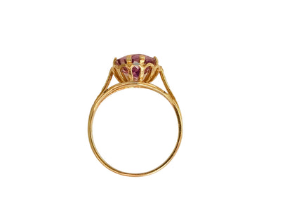 Vintage 9ct Gold Amethyst Ring