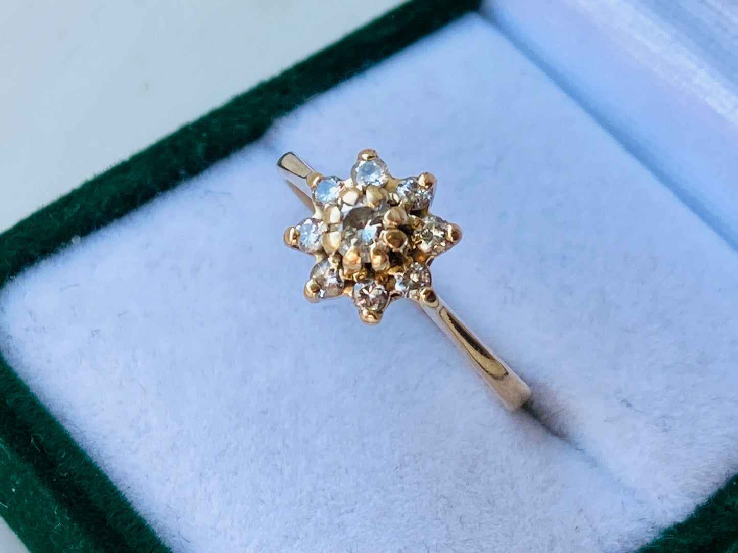 9ct Gold Diamond Ring