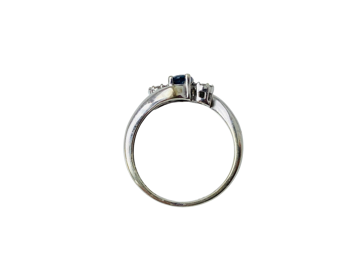 9ct Gold Sapphire & Diamond Ring