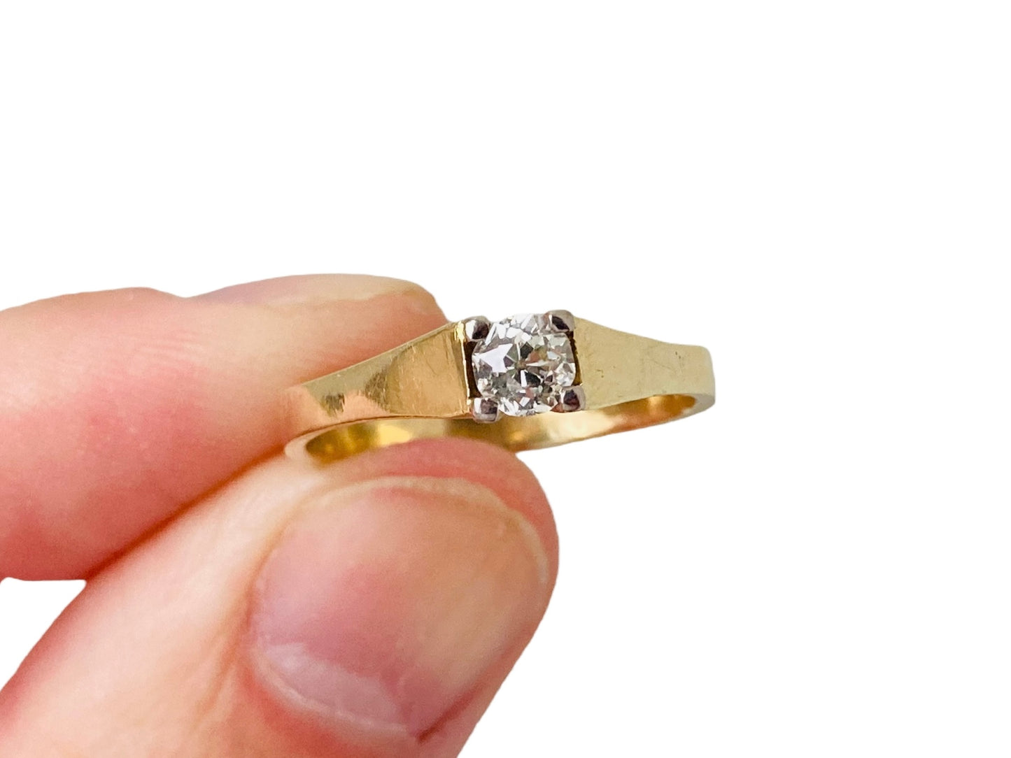 14ct Gold Diamond Ring