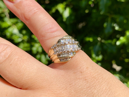 10ct Gold Diamond Ring