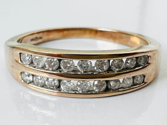 9ct Gold 0.33ct Diamond Ring