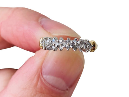 9ct Gold Diamond Ring
