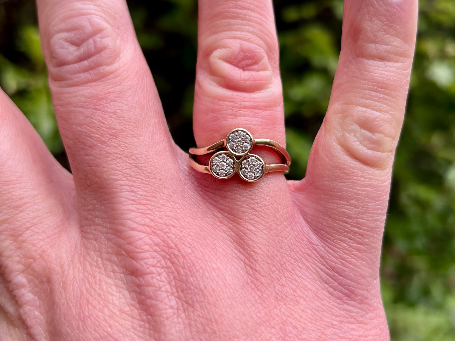 9ct Gold Diamond Ring
