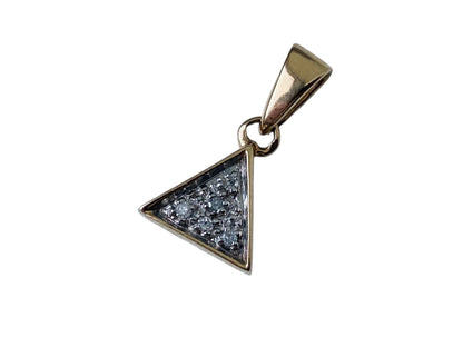 9ct Gold Diamond Pendant