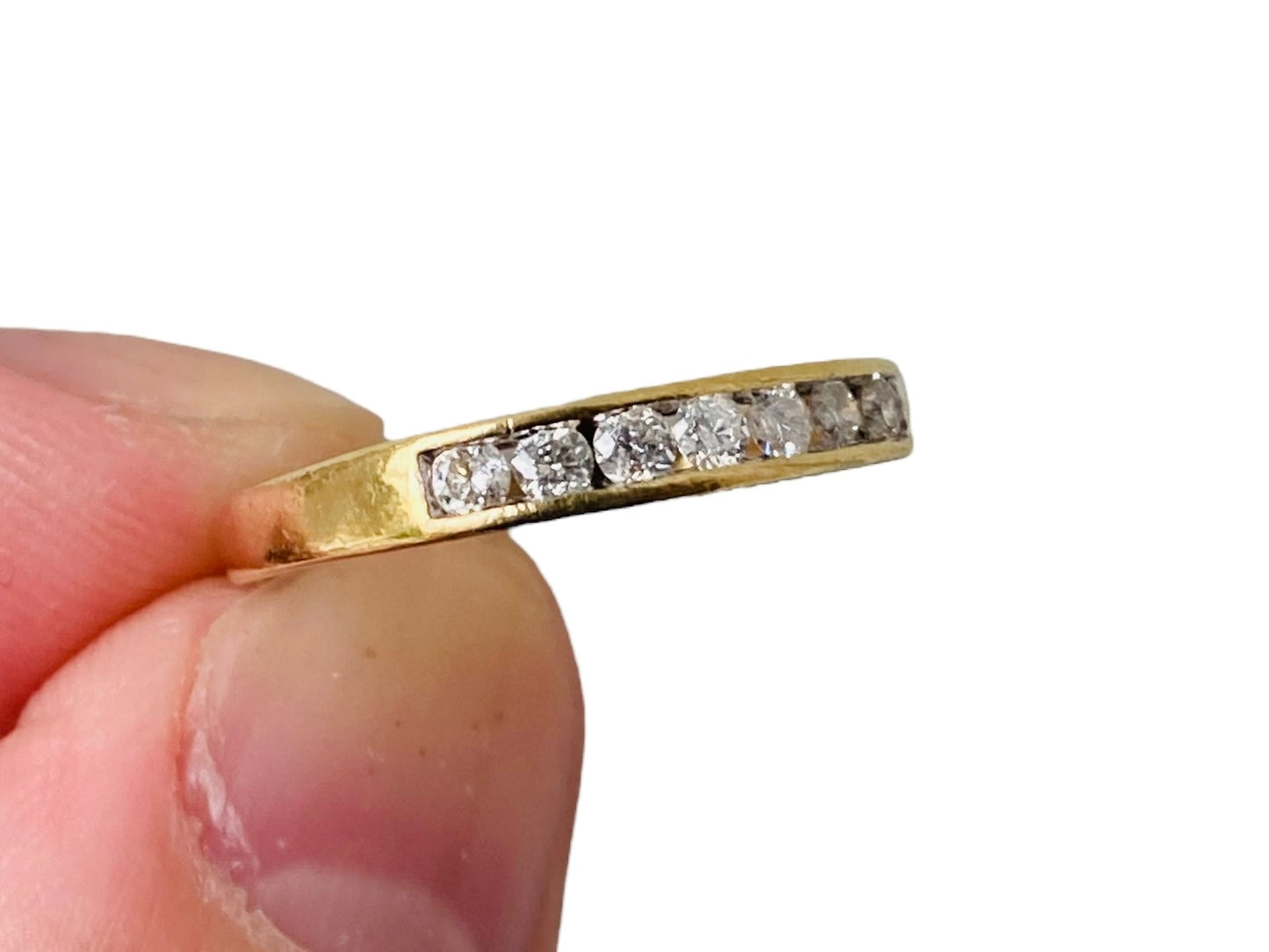 18ct Gold Seven-Stone Diamond Ring