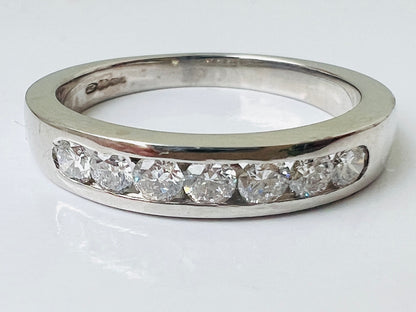 18ct Gold Seven-Stone Diamond Ring