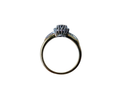 9ct Gold Sapphire & Diamond Ring