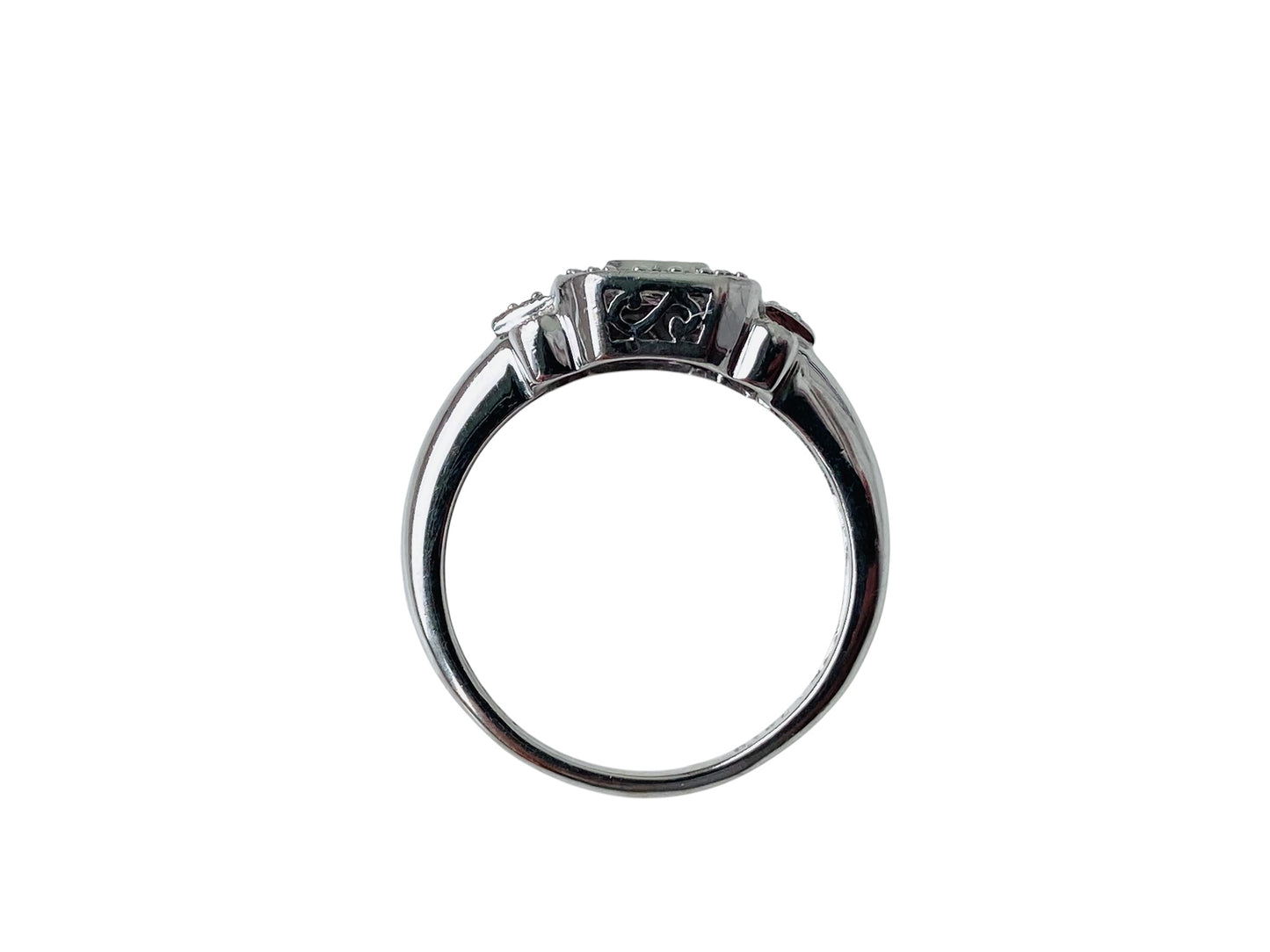 9ct Gold Pink Sapphire & Diamond Ring