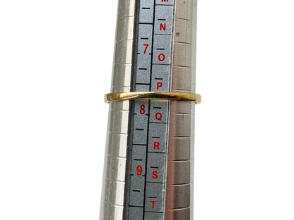 9ct Gold Diamond Footprints Ring