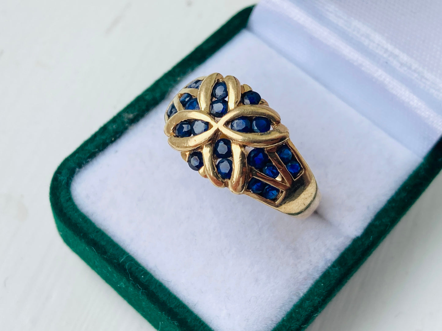 9ct Gold Sapphire Ring