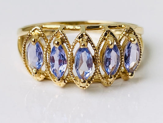 9ct Gold Tanzanite Ring