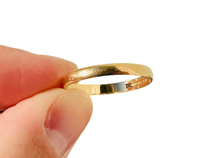 Vintage 9ct Gold Band Ring