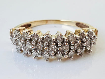 9ct Gold Diamond Ring