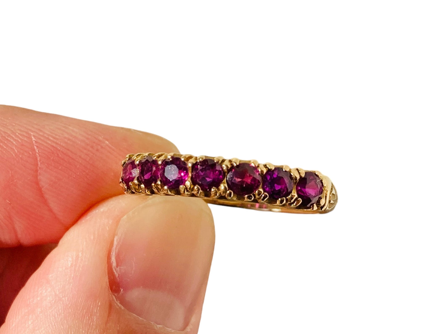 Vintage 9ct Gold Ruby Ring