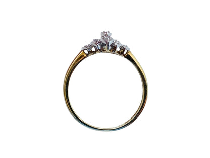 9ct Gold Diamond Ring
