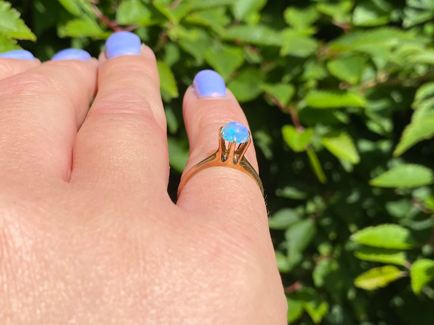 14ct Gold Opal Ring