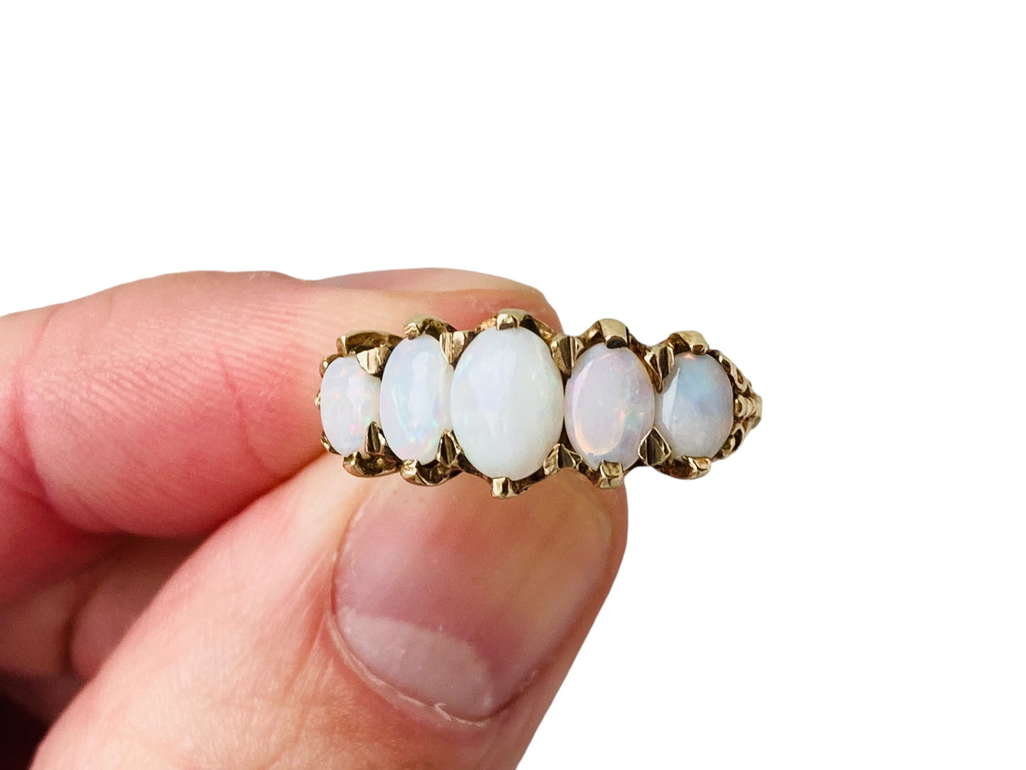 Vintage 9ct Gold Opal Ring