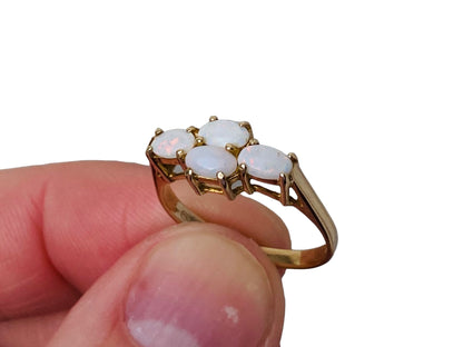 Vintage 9ct Gold Opal Ring