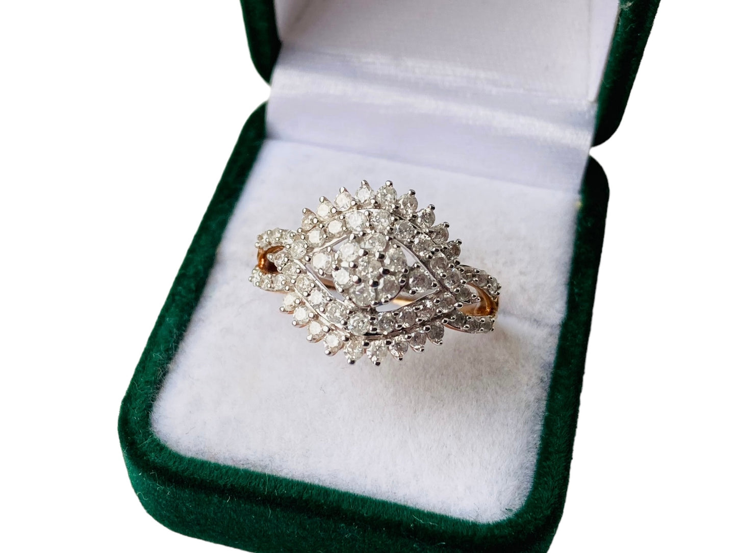 9ct Gold Diamond Ring