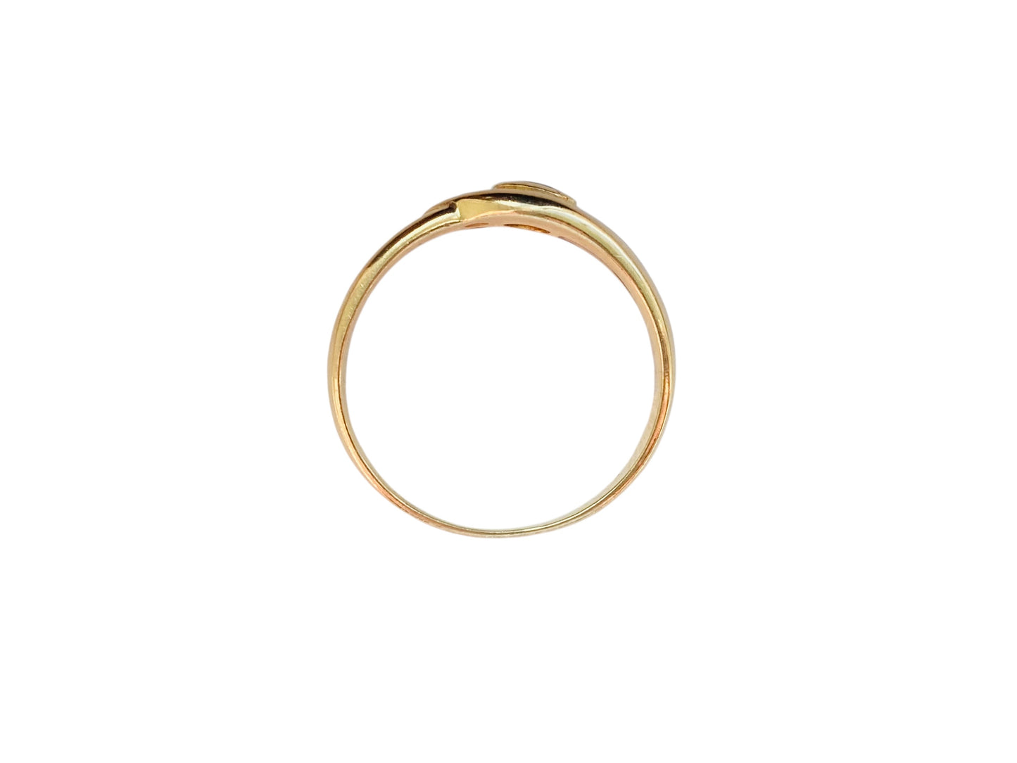 14ct Gold Sapphire & Diamond Snake Ring