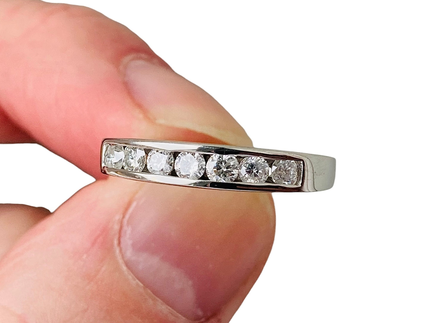 18ct Gold Seven-Stone 0.50ct Diamond Ring