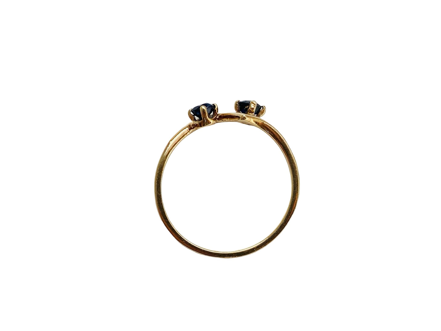 Vintage 9ct Gold Sapphire Ring