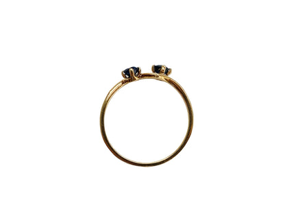 Vintage 9ct Gold Sapphire Ring