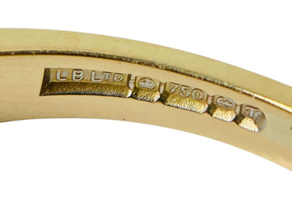Vintage 18ct Gold Seven-Stone Diamond Ring