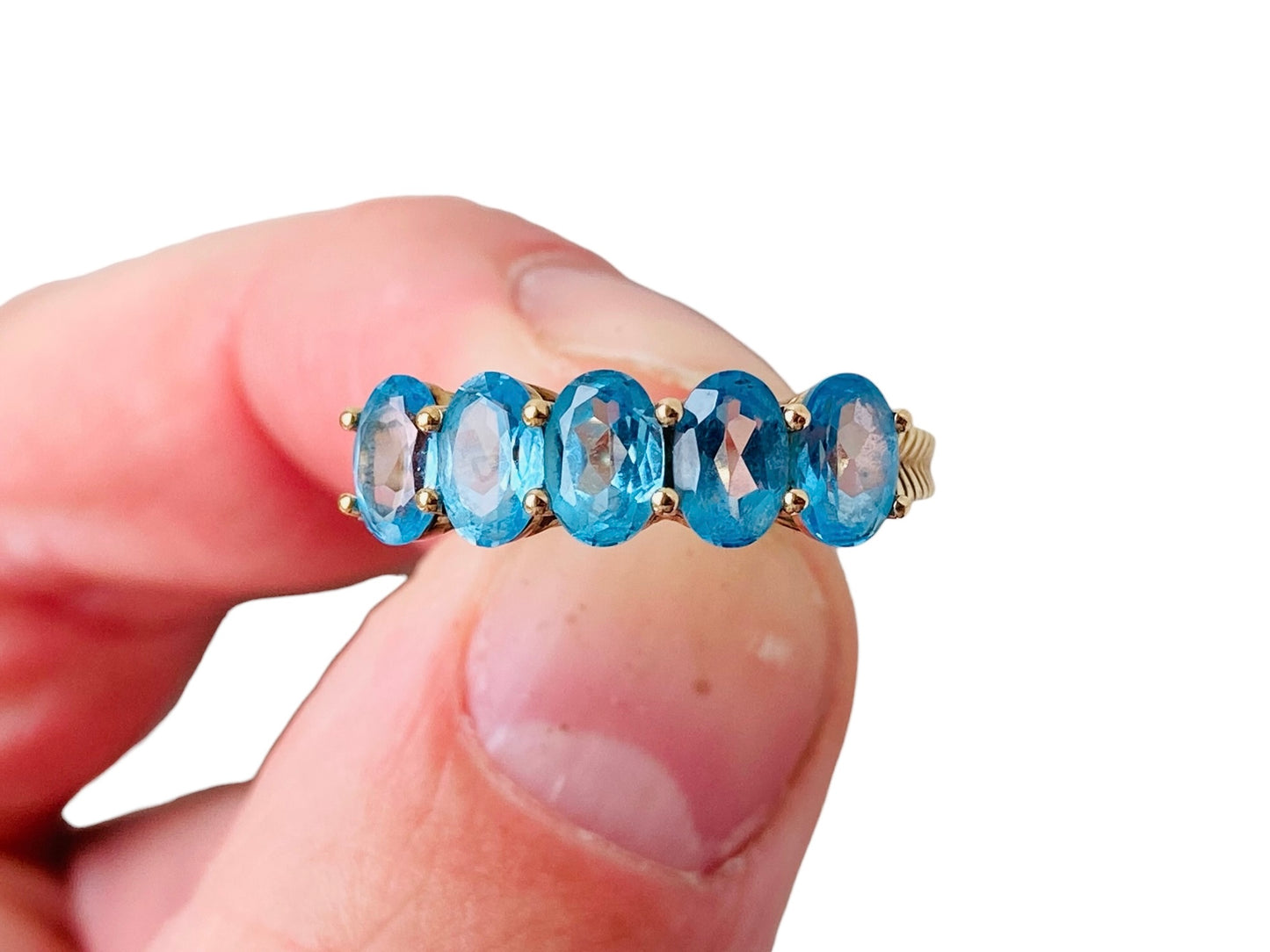 9ct Gold Topaz Ring