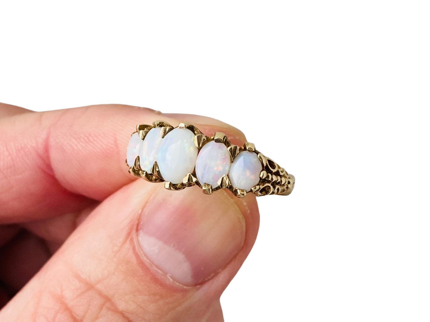 Vintage 9ct Gold Opal Ring