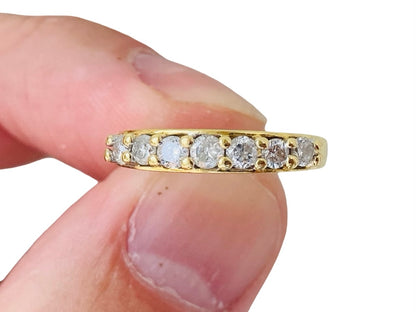 18ct Gold Seven-Stone 0.50ct Diamond Ring