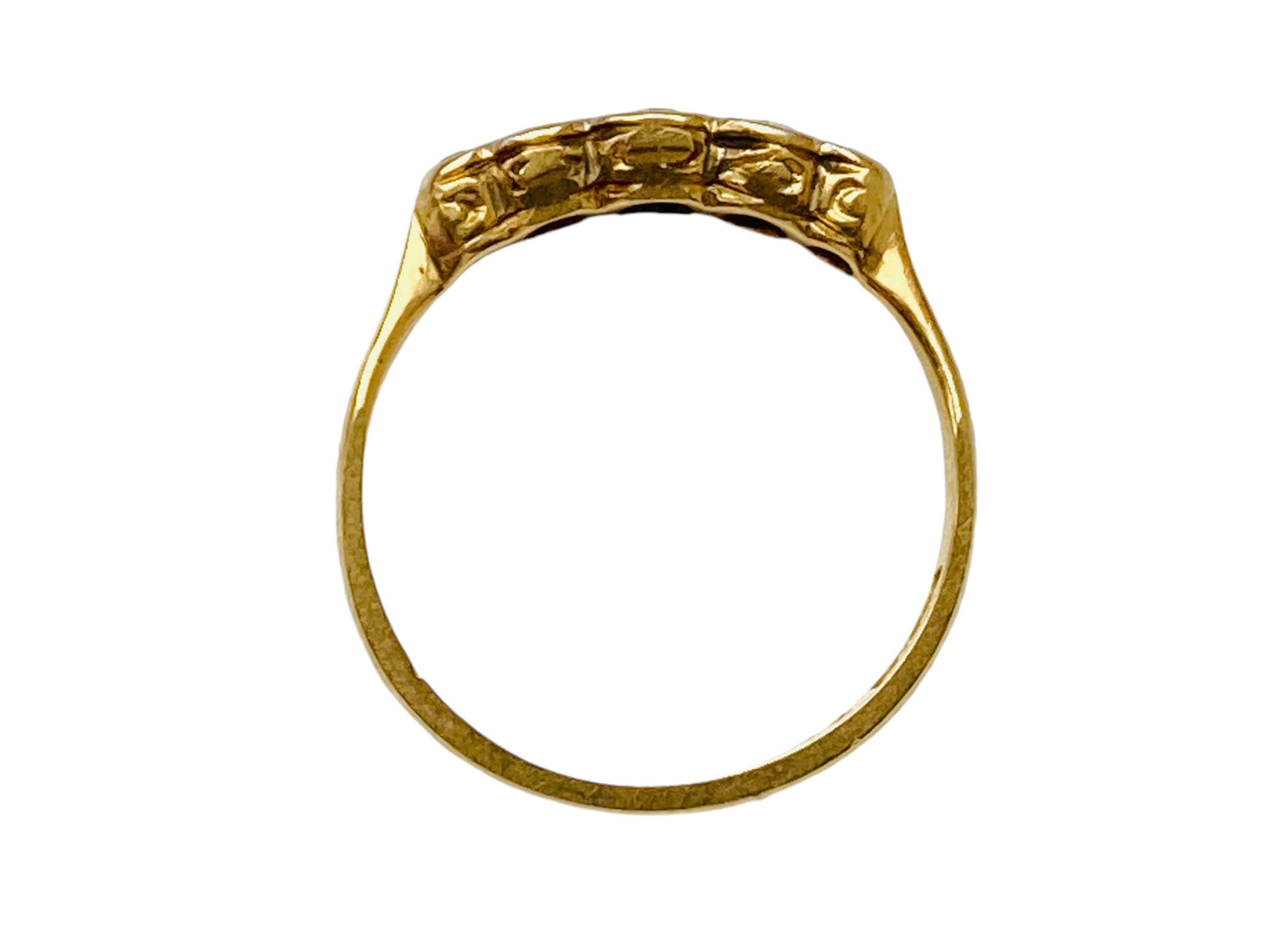 Antique 18ct Gold Five-Stone Diamond Ring