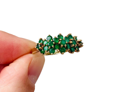 9ct Gold Emerald Ring