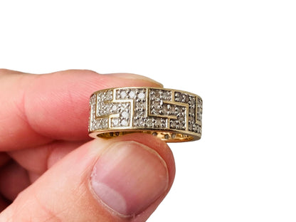 9ct Gold 1ct Diamond Band Ring