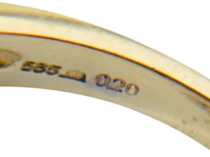 14ct Gold Diamond Ring