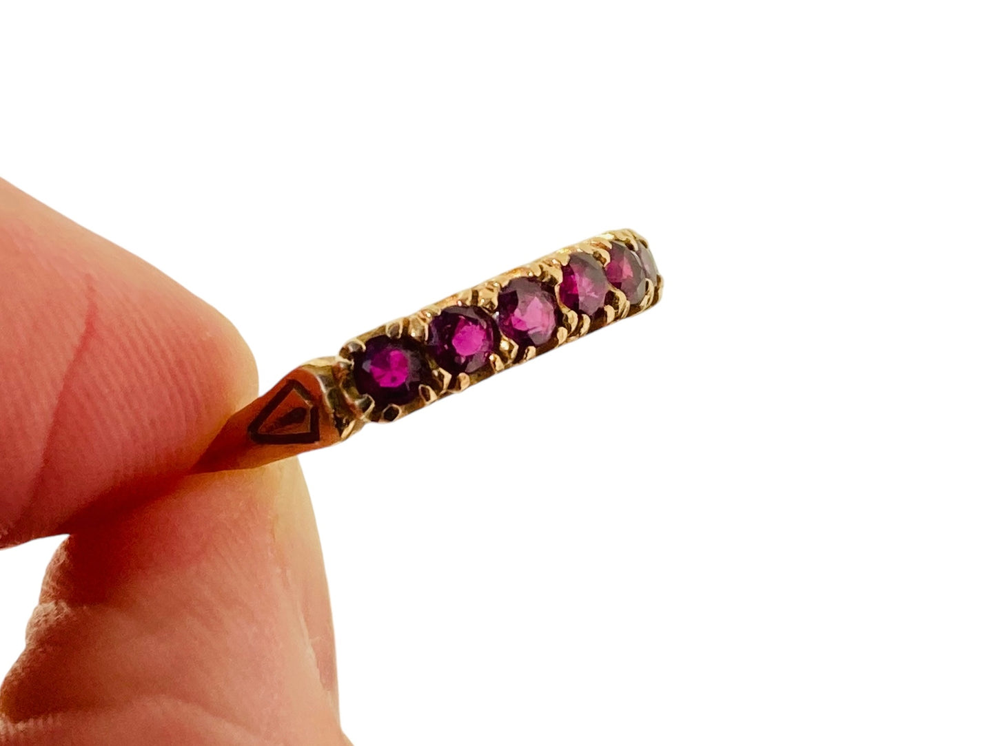 Vintage 9ct Gold Ruby Ring