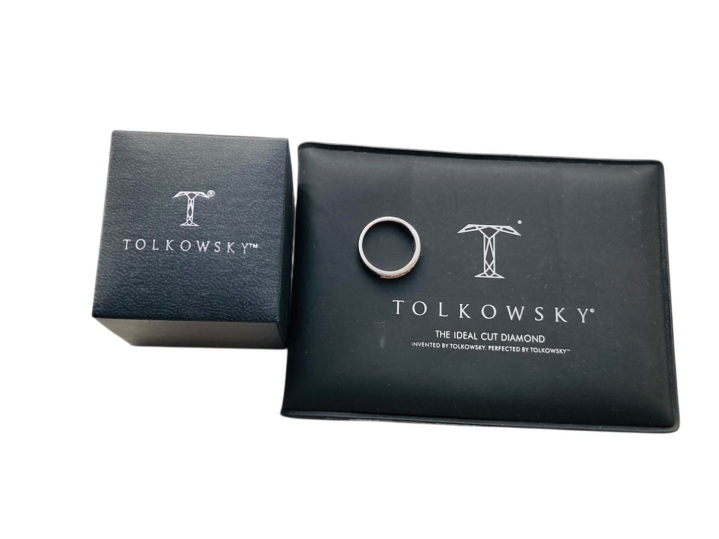 18ct Gold Tolkowsky Diamond Ring