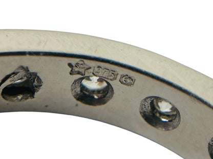 9ct Gold Full Diamond Band Ring