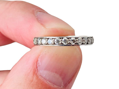 9ct Gold Eleven-Stone Diamond Ring