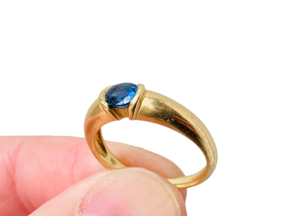 18ct Gold Sapphire Ring