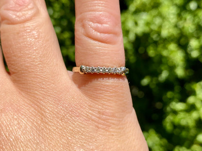 9ct Gold Diamond Ring