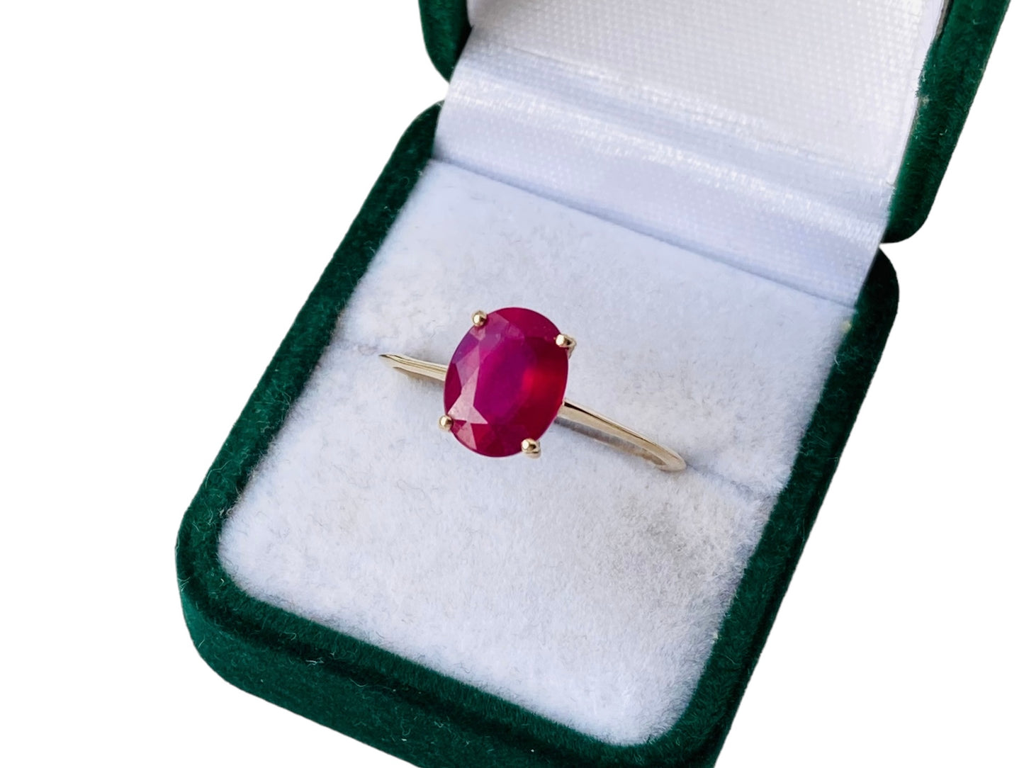 9ct Gold Ruby Ring