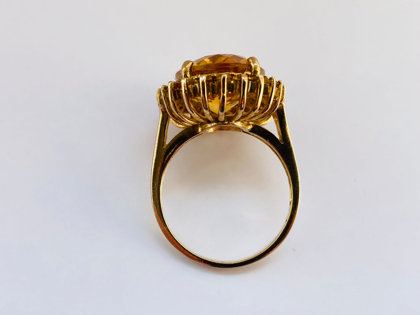 9ct Gold Citrine Ring