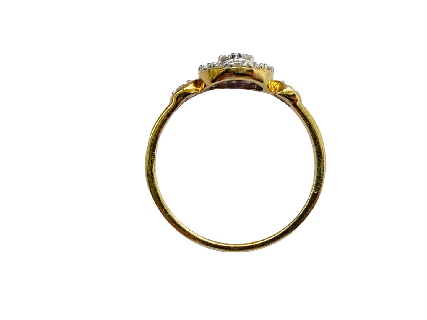 9ct Gold Diamond Ring