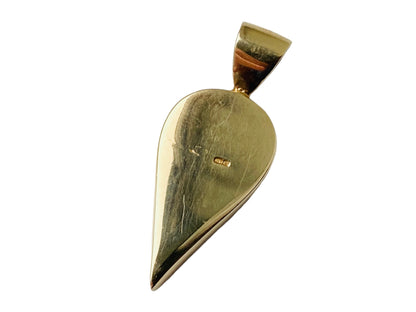 9ct Gold Blue John Pendant