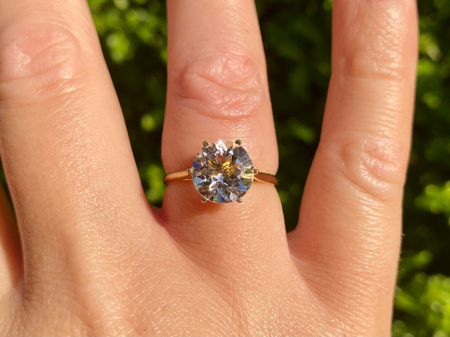 9ct Gold Morganite Ring